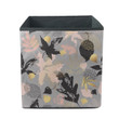 Retro Painting Autumn Maple Leaves Hand Drawn Texture Storage Bin Storage Cube