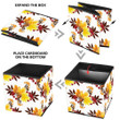 Scenery Of Autumn With Acorns Berries And Maple Leaves Storage Bin Storage Cube