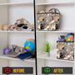 Abstract Animal Skins Leopards And Geometric Shapes Storage Bin Storage Cube