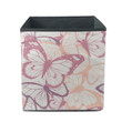 Hand Drawn Colorful Butterflies On White Storage Bin Storage Cube