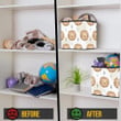 The Face Of A Lion With Different Emotions Storage Bin Storage Cube