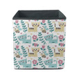 Bee Cats Flowers Plants And Heart Storage Bin Storage Cube