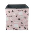 Cute Cartoon Animal Head Cat Kitten Storage Bin Storage Cube