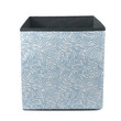 Mixed Waves With Blunt Ends In Blue Color Storage Bin Storage Cube