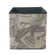 Black Decorative Ornamental Beautiful Eagles Storage Bin Storage Cube