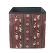 African Ethnic Background With Traditional Motives Storage Bin Storage Cube