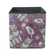 Beautiful And Funny Cat Dreams Of Mouse Storage Bin Storage Cube