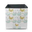 Beautiful Chicken Egg And Palm Leaves Storage Bin Storage Cube