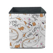 I Love Cats And Dogs Cute Cat And Puppy Storage Bin Storage Cube