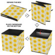 Cute Smiling Sun Faces In Different Emotions Storage Bin Storage Cube