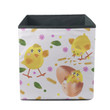 Cute chicken Flowers Green Leaf Egg Shell And Barley Storage Bin Storage Cube