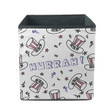 Independence Day Celebration Card With Text Hurrah Sketchnote Style Storage Bin Storage Cube