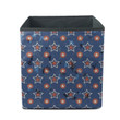 Vintage Pattern In National Colors With Spots Storage Bin Storage Cube