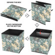 Creative Ideas Abstract Flowers And Leaves Silhouette Storage Bin Storage Cube