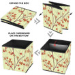 Attractive Autumn Landscape With Maple Leaves Tree Branches Storage Bin Storage Cube