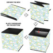 Funny Sun And Lovely Hearts And Clouds Storage Bin Storage Cube