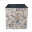 Pretty Theme Mystical Butterfly And Flowers Retro Style Storage Bin Storage Cube