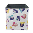 Young Adults Female Avatars With Different Hairstyles Storage Bin Storage Cube