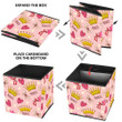 Theme Mystical Princess Crowns Butterfly And Hearts Storage Bin Storage Cube