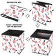 Awesome Ties Painted In The Colors Of The American Flag Storage Bin Storage Cube
