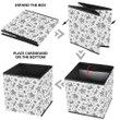 3D Graphic Stars In Pop Art Style Gray Background Storage Bin Storage Cube