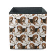 Hand Draw Beagle In Poses Realistic Storage Bin Storage Cube