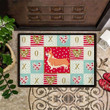 Corgi Valentines Cute Doormat Indoor Outdoor Gift For Wife Gift Home Decor Warm House Gift Welcome Mat Halloween Decor