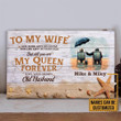 Our Home Ain't No Castle Gift For Wife Custom Name Rectangle Wooden Sign Wooden Plaques