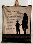 A Prayer For You Mother's Day Gift For Mom Design Sherpa Fleece Blanket