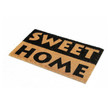 Black Beige Sweet Home Cool Design Doormat Home Decor