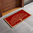 Tree Of Life With Chirping Birds Cool Design Doormat Home Decor