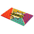 Bang Colorful Pop Art Cool Design Doormat Home Decor