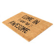Come In We're Awesome Cool Design Doormat Home Decor