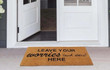 Leave Worries Outside Cool Design Doormat Home Decor