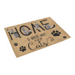 Adorable Cat Home Is Where Have A Lot Of Cats Doormat Home Decor