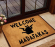 Welcome Madafakas Cat Lover Gift Ideas Doormat Home Decor