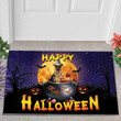 German Shepherd Trick Or Treat Happy Halloween Doormat Home Decor