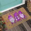 In This House We Never Give Up Alzheimer Awareness Themed Doormat Home Decor