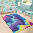 Cool Colorful Cloud Pattern Background Print Area Rug