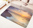 Beautiful Sunset Over Seaside Printed Area Rug Home Decor