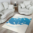 Lovely Unique Milk Pattern Background Print Area Rug