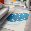 Lovely Unique Milk Pattern Background Print Area Rug