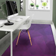 Violet Polygonal Geometric Cool Design Area Rug Home Decor