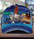 Mermaid Oil Painting Art Design Classic Baseball Cap