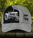 Cow Farmer Black And Gray Style Custom Name 3D Printed Classic Baseball Cap