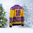 Minnesota Vikings - Justin Jefferson Custom Name And Number Christmas Sweater