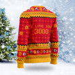 Kansas City Chiefs - Patrick Mahomes I Love You 3000 Christmas Sweater