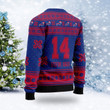 Buffalo Bills - Stefon Diggs #14 Custom Name And Number Christmas Sweater