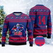 Buffalo Bills - Stefon Diggs #14 Custom Name And Number Christmas Sweater