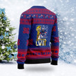 Buffalo Bills - Tremaine Edmunds #49 Super Bowl LVII Champions 2023 Christmas Sweater